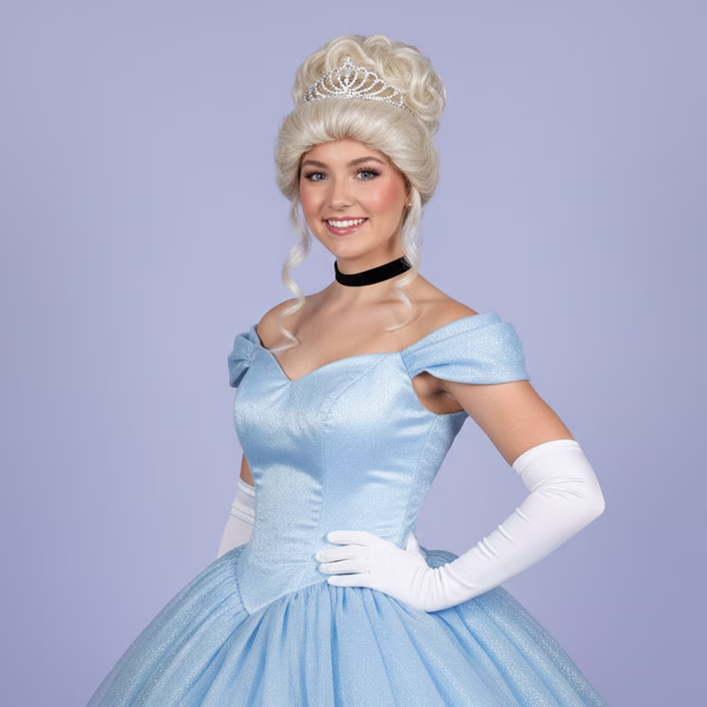 Midnight Princess themed children's birthday party at Little Dreams, a venue in Chadderton, Oldham (Greater Manchester) for ages 3 to 9